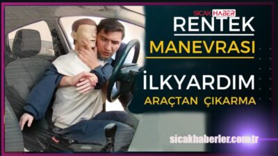 Rentek manevrası, bu manevra, özellikle araç kazası gibi durumlarda kazazedelerin