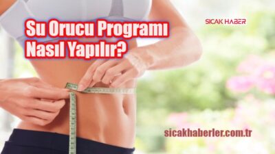 Su orucu, sadece su tüketerek belirli bir süre boyunca katı