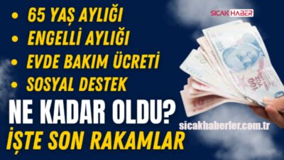 6 aylık enflasyonun açıklanmasından sonra hemen hemen tüm maaşlarda bir
